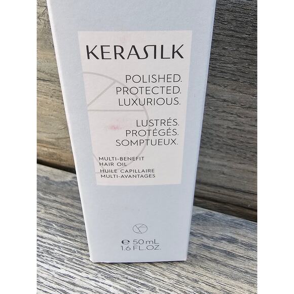 Kerasilk Multi-Benefit Hair Oil 1.6 oz/50 ml Full Size - Picture 2 of 4